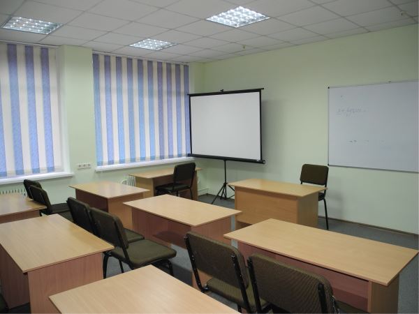 Room training center after repair